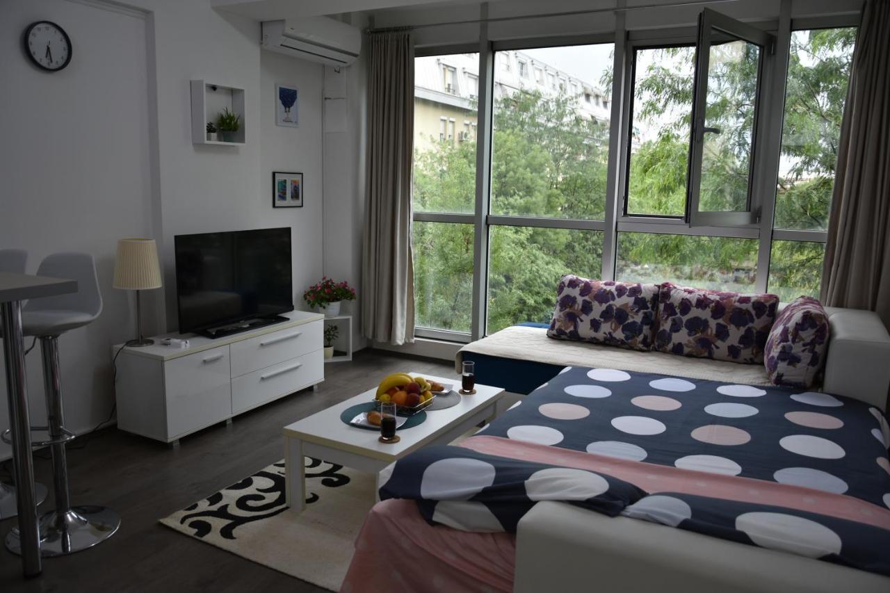 Blue Corner Apartment Skopje Esterno foto